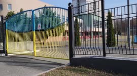 Schools and playgrounds In Kyiv silent after mass departure of women and children