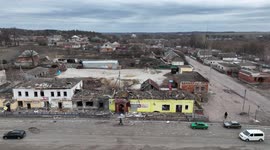 Shocking exclusive drone footage shows wide swaths of destruction in Sumy Oblast