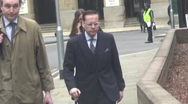 Conservative MP Imran Ahmad Khan arrives at court to stand trial over claims he groped teenaged boy