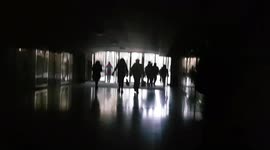 Lights go out in London's Canary Wharf as fire at electricity substation causes rush-hour power cut