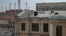 High winds and rains as another challenge for residents and soldiers in Kyiv, Ukraine