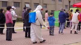 Footage Of Nucleic Acid Test In Shandong, China