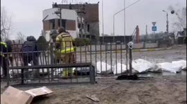 A drive across the badly damaged Kyiv suburb of Irpin, recaptured by Ukrainians