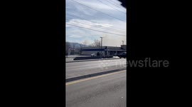 US: Wildfire Breaks Out In Wears Valley Area, East Tennessee 2