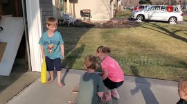 'Boy accidentally hits elder brother with baseball bat while aiming for Easter Egg'
