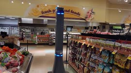 Creepy robot spotted strolling in Massachusetts supermarket