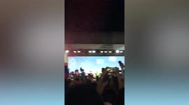 Controversial dictator's son running to be Philippines president draws huge crowd at election rally