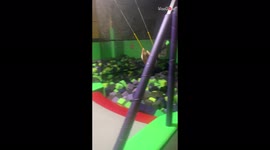 'Hesitation RUINS 10 y/o girl's backflip attempt off a swing '