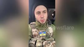 Ukranian rock band who downed their instruments to fight film from reclaimed Irpin