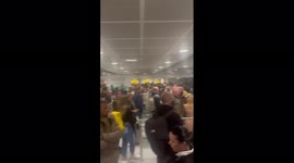 Hours-long queues at Manchester airport ahead of Easter Holidays