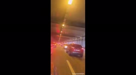 Traffic disrupted on the A1, A3 and A13 freeways in the Paris region by cab drivers to protest gas prices.