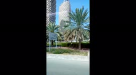 Beautiful Pineapple buildings in uae
