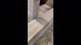 'Artist shows his favorite thing about woodworking *SATISFYING*'