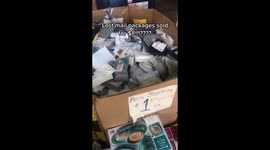 TikToker makes THOUSANDS after buying unclaimed parcels for 76p and finding designer goods inside – as well as some nasty surprises. Part One