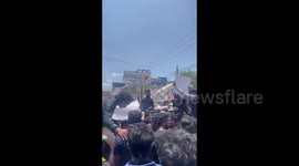 Jaffna students demand Sri Lanka’s president resign