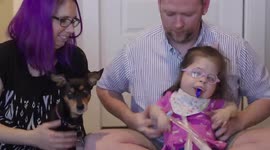 Parents of 2ft 5in tall girl born with rare form of dwarfism share their hopes