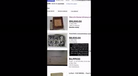 Influencer slams eBay for ‘profiting’ off of the Holocaust – after finding artefacts being sold as ‘collectibles’ online