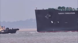 Huge gas ship arrives from the USA to supply UK with gas off Kent