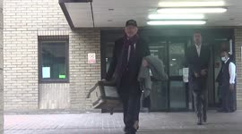 Tennis star Boris Becker and his partner depart London court for bankruptcy trial