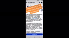 Vicar April fools his congregation on Facebook,