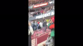 Former President and huge hoops fan Barack Obama attends Chicago Bulls game