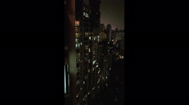 China: Lockdowned Shanghai at night