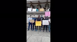 Sports Athletes protest in Colombo, Sri Lanka