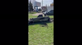 Donestk Oblast governor shares footage of missile wreckage that killed over 30 at Kramatorsk train station