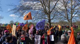 Extinction Rebellion Protest - Speakers’ Corner - London