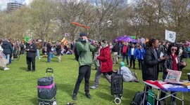 Extinction Rebellion Protest - Hyde Park - London 09/94/22