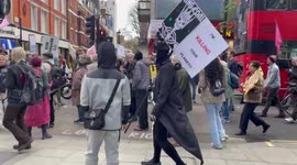 Extinction rebellion protest central London