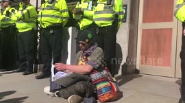 Extinction Rebellion protester admits vandalising BP headquarters with fake blood last year