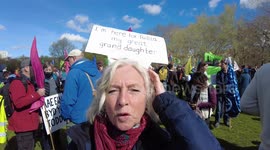 Extension rebellion: I am fighting for my grand daughter future