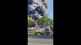 US: 5-Alarm Fire Breaks Out At Home Depot In San Jose, California