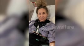 US skydiver miraculously survives after she smashes into the ground at 125MPH