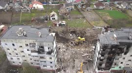 Borodyanka  drone video