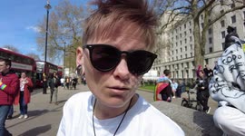 Protest against conversion therapy is a brainwash is torture, London, UK