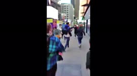 US: Manhole Explosion Causes Panic In Times Square, New York