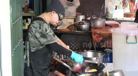Michelin Starred Thai street food chef busy again as tourists return