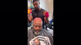 ‘That’s a tasty cut’: Instagram star creates crazy FOOD-THEMED hair styles – using SAUSAGES, NOODLES and BAKED BEANS Part One