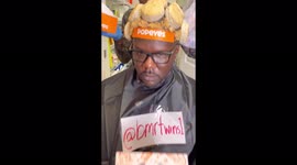 ‘That’s a tasty cut’: Instagram star creates crazy FOOD-THEMED hair styles – using SAUSAGES, NOODLES and BAKED BEANS Part Two