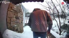 'Arkansas man learns the difference between snow and ice the hard way *HEADBANGING FAIL*'