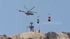 Two killed after cable cars collide mid-air in eastern India