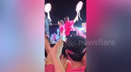 Hundreds of thousands flock to Pampanga in mammoth rally for Philippine presidential aspirant Leni Robredo