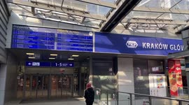 Kraków’s main train station still received Ukrainians escaping to Poland