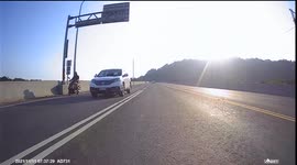 Accident: Distracted driver rear-ends moped rider (Dashcam Video)