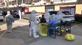Nucleic Acid Testing In Shanghai, China
