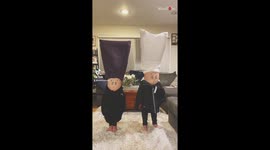 'Full-of-life kids unleash their silly selves for an adorable TikTok dance *THEY SLAYED IT*'