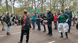 Stop the fossil filth mrch in London, UK