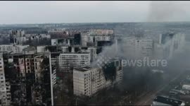 Over 50 rocket strikes reported in Kharkiv, Ukraine in less than 24 hours with 7 dead